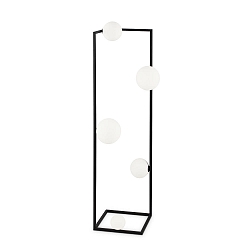 floor lamp ANGOLO PL3 5 flames G9 IP20, black