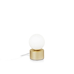 Luminaria de mesa PERLAGE TL1 G9 IP20, latón