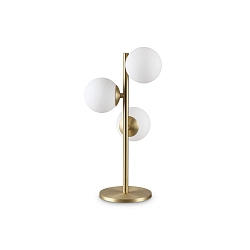 Luminaria de mesa PERLAGE TL3 de 3 llamas G9 IP20, latón