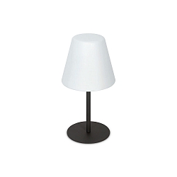 L�mpara de mesa para exteriores ARCADIA E27 IP44, antracita regulable