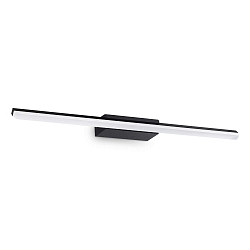 Luminaria de pared RIFLESSO IP20, negro 