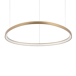 Luminaria colgante GEMINI SP LED IP20, lat�n