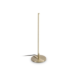Luminaria de mesa FILO IP20, lat�n cepillado 