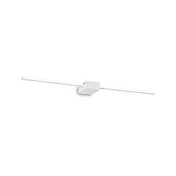 Luminaria de pared THEO 75 IP20, blanco 