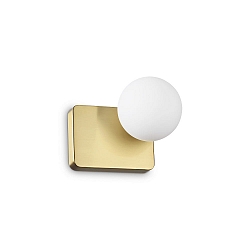 Luminaria de pared PENTA G9 IP20, dorado regulable