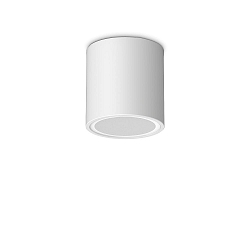 Luminaria de techo para exteriores TECHO D09 redondo GU10 IP54, blanco 