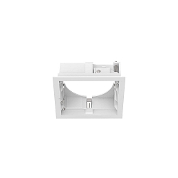 Carcasa empotrable ZEUS cuadrado, blanco