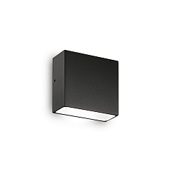 Luminaria de pared para exteriores TETRIS  G9 IP44, negro regulable