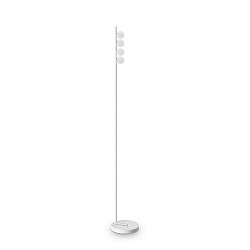 Luminaria de pedestal PING PONG IP20, blanco 