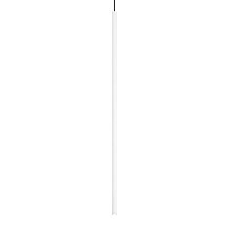 pendant luminaire FILO 1 flame IP20, white 