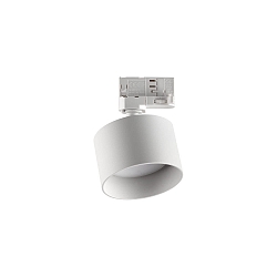 Foco trif�sico SPIKE TR 3-PHASE GX53 plano, redondo, ajustable GX53 IP20, blanco 