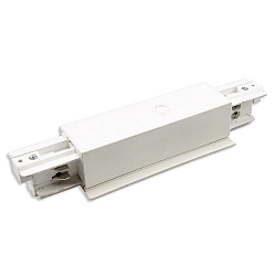 Alimentador central trifásico CLASSIC RECESSED, blanco mate