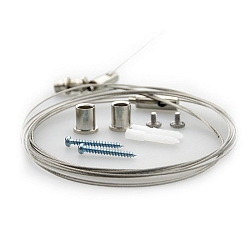 Accesorio Suspensión por cuerda ISO, acero inoxidable 250cm