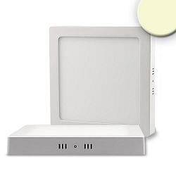 Luminaria de techo cuadrado IP20, blanco regulable