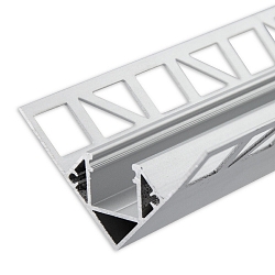 Perfil para baldosas, aluminio
