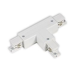 Uniones SERIE S1 conductor de protecci�n derecho, blanco mate