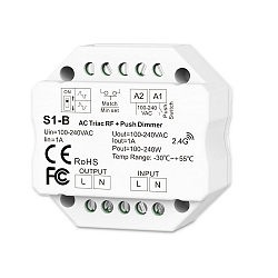 Atenuador de luz Sys-Pro, blanco mate