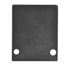 Accessory for profile HIDE SINGLE - aluminium endcap EC89B incl. screws