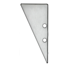Tapa final HIDE TRIANGLE, aluminio