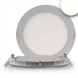 Luz downlight plano, regulable IP42, plata regulable
