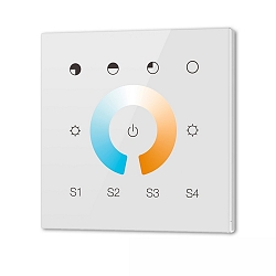 Controlador DALI DT8 CCT 1 RECESSED controlable por DALI, blanco