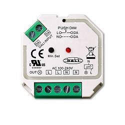 Atenuador de luz DALI-2 DT6 / PUSH controlable por DALI, blanco