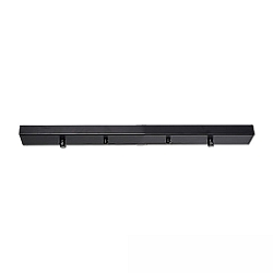 canopy INFINITY LONG BLACK 2 2-fold, long, without lamp socket