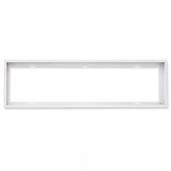 Marco de montaje PANEL BACKLIGHT LINE / UGR<16 LINE 1200X300, blanco