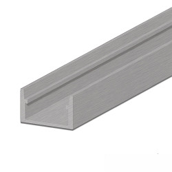 Perfil GROUND-IN12 accesible, aluminio eloxado