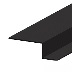 Perfil en S S 12, negro