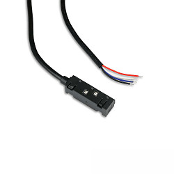 Alimentador TRACK48 - 50CM CABLE controlable por DALI, 4 polos, universal, negro