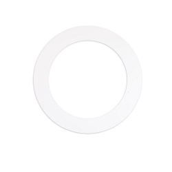 Adaptador INNER Ø 20CM / OUTER Ø 26CM estándar, redondo, perforado, blanco
