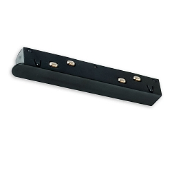 Uniones TRACK48 - LINEAR MINI r�gido, el�ctrico, 4 polos, universal, negro