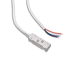 feeder TRACK48 - 200CM CABLE DALI controllable, 4-pole, universal, white
