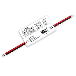 Atenuador de luz SOFT-ON/OFF MULTI-PWM 1CH, 12-24VDC 6A 1 canal, Salida de regulaci�n PWM, blanco