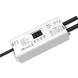 Atenuador de LED con modulaci�n por ancho de pulsos (PWM) DALI DT6/DT8 UNIVERSAL MULTI PWM 4 canales, negro, blanco