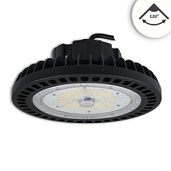 Proyector de naves potente ECO IP65, negro regulable