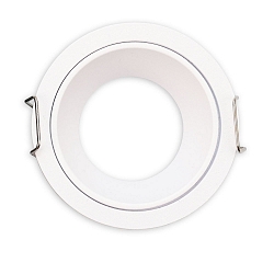 mounting frame MR11/GU10 MINI SPOT round, white