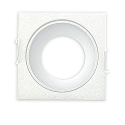 mounting frame MR11/GU10 MINI SPOT square, white