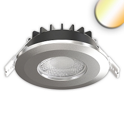 recessed spotlight VARIO-68 IP65, chrome 