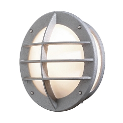 Luminaria de pared para exteriores ODEN E27 IP23, �palo, plata