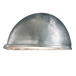 Luminaria de pared para exteriores TORINO E27 IP23, acero