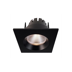 Luminaria empotrable para techos ORIONIS angular, corriente constante, blanco mate regulable