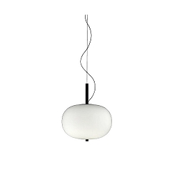 Luminaria colgante ILARGI LED IP20, madera oscura regulable