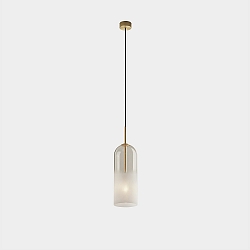 pendant luminaire GLAM E14 IP20, gold