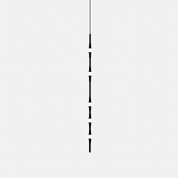 pendant luminaire DEW LED IP20, black dimmable