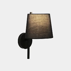 Luminaria de pared y techo CLIP LED E27, Pantalla excl, negro