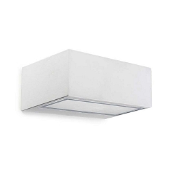 Luminaria de pared y techo NEMESIS R7S - 7x17CM Arriba-Abajo, peque�o R7S IP44, blanco regulable