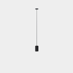 pendant luminaire IRIS PENJANT TRIMLESS switchable IP20, black 