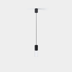 pendant luminaire IRIS PENJANT DALI controllable IP20, black dimmable